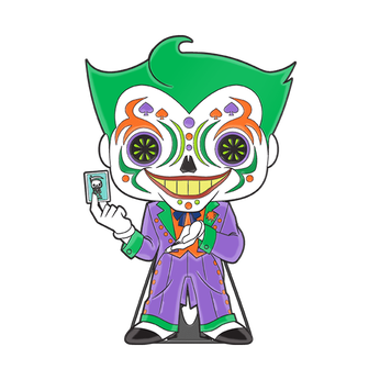 Pop! Pin The Joker (Dia De Los DC) (Glow), Image 2